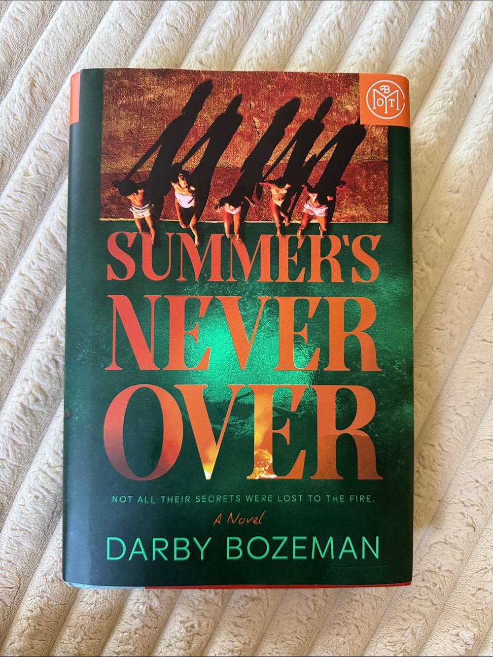 Summer's Never Over by Darby Bozeman - Green/Orange Hardcover